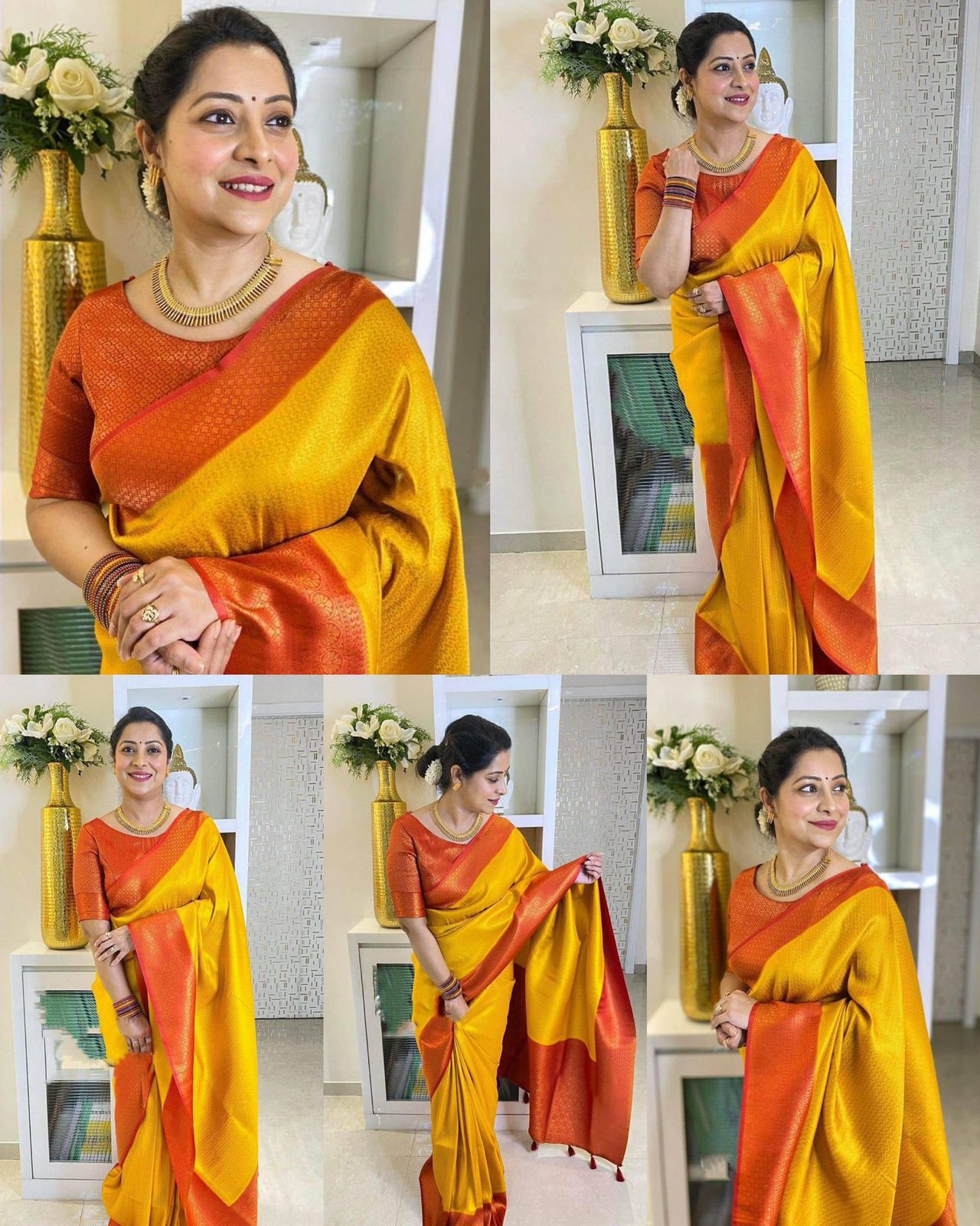 Soft lichi silk saree with beautiful rich pallu and jacquard work.